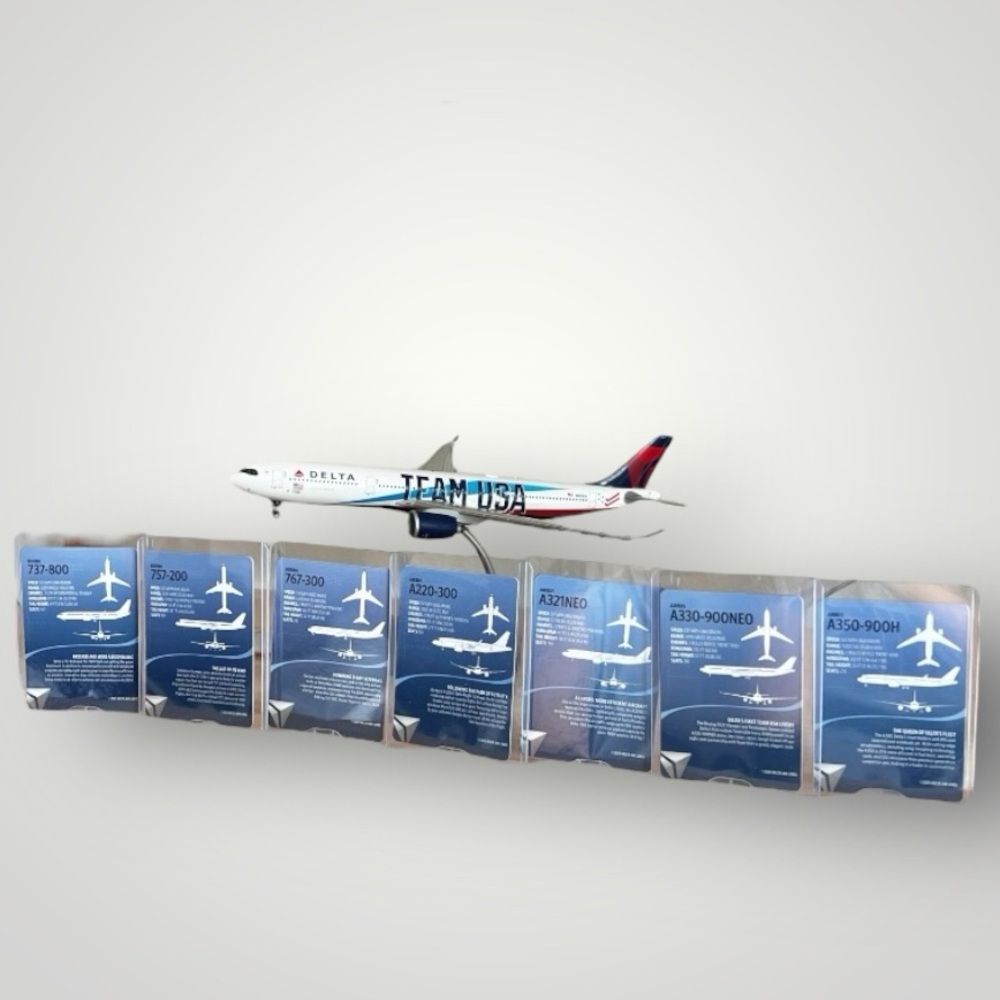 Sale! Delta Air Lines 2025 March Collectible Set Of 7 Pilot Trading Cards, New - Picture 6 of 16